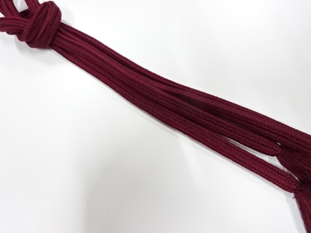 正絹　手組帯締め